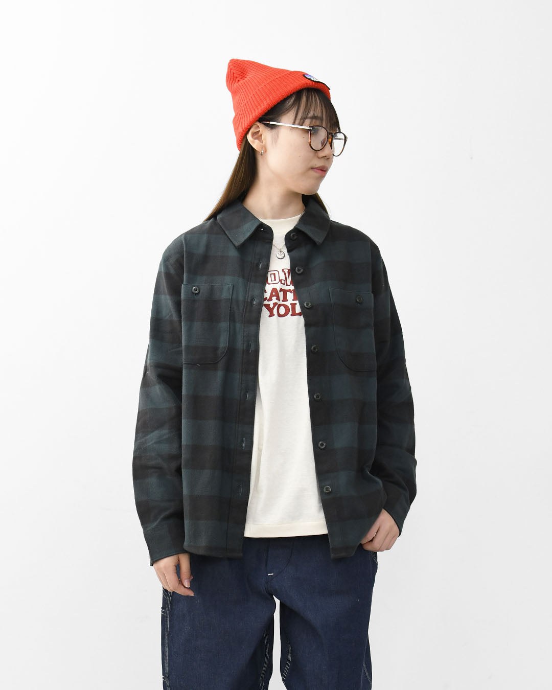 Patagonia [パタゴニア正規代理店] W's Fjord Flannel Shirt [42406] ウィメンズ・フィヨルド・フランネル・シャツ・LADY'S  [2025AW]