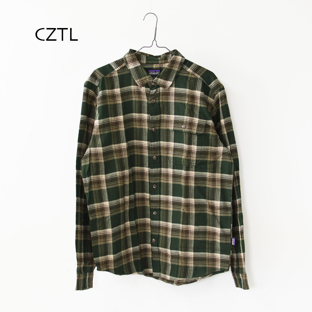 Patagonia [パタゴニア正規代理店] M's L/S LW Fjord Flannel Shirt [42410] メンズ・ロングスリーブ・ライトウェイト・フィヨルド・フランネル・シャツ・長袖シャツ・MEN'S [2026AW]