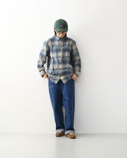 Patagonia [パタゴニア正規代理店] M's L/S LW Fjord Flannel Shirt [42410] メンズ・ロングスリーブ・ライトウェイト・フィヨルド・フランネル・シャツ・長袖シャツ・MEN'S [2026AW]