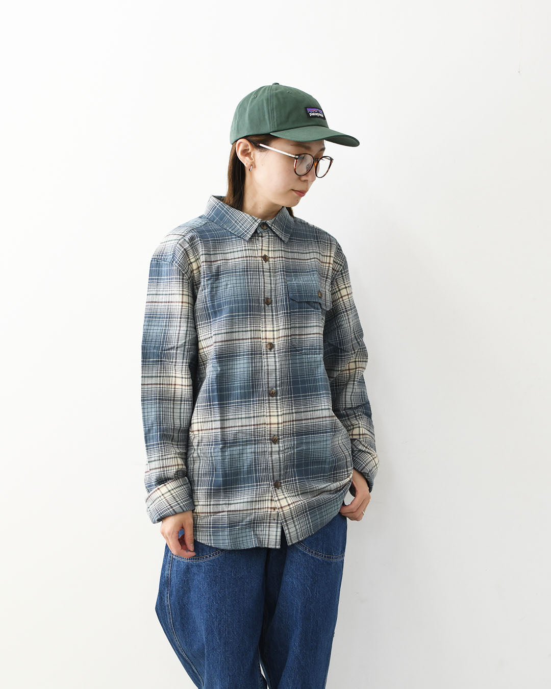 Patagonia [パタゴニア正規代理店] M's L/S LW Fjord Flannel Shirt [42410] メンズ・ロングスリーブ・ライトウェイト・フィヨルド・フランネル・シャツ・長袖シャツ・MEN'S [2026AW]