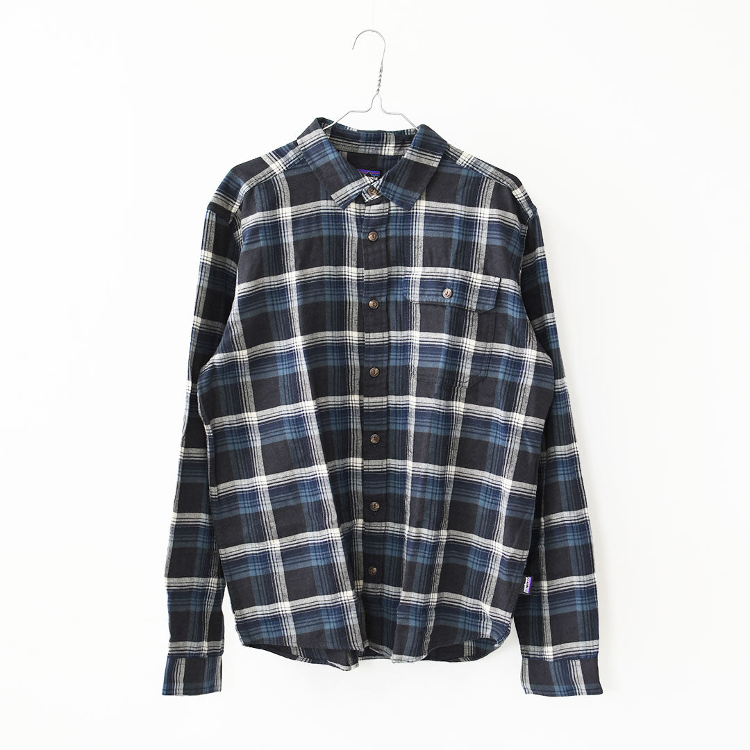 Patagonia [パタゴニア正規代理店] M's L/S LW Fjord Flannel Shirt [42410] メンズ・ロングスリーブ・ライトウェイト・フィヨルド・フランネル・シャツ・長袖シャツ・MEN'S [2026AW]