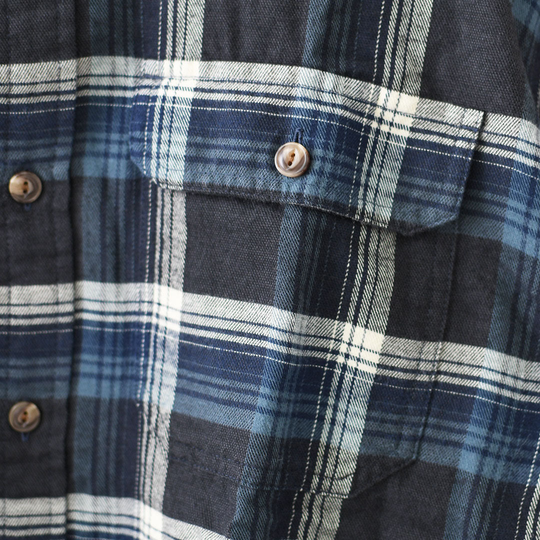 Patagonia [パタゴニア正規代理店] M's L/S LW Fjord Flannel Shirt [42410] メンズ・ロングスリーブ・ライトウェイト・フィヨルド・フランネル・シャツ・長袖シャツ・MEN'S [2026AW]
