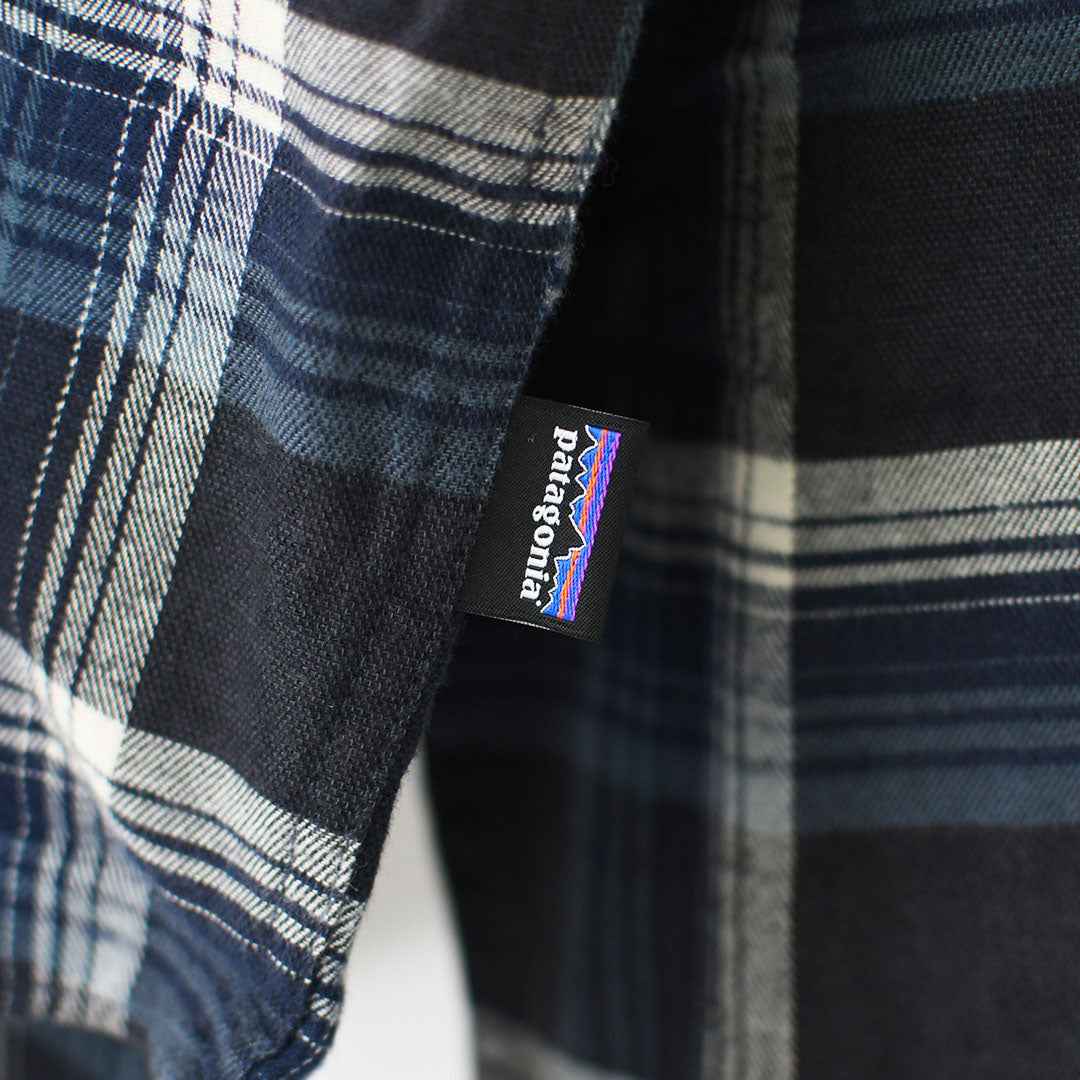 Patagonia [パタゴニア正規代理店] M's L/S LW Fjord Flannel Shirt [42410] メンズ・ロングスリーブ・ライトウェイト・フィヨルド・フランネル・シャツ・長袖シャツ・MEN'S [2026AW]