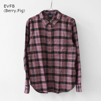 Patagonia [パタゴニア正規代理店] W's LW Fjord Flannel Shirt [42460] ウィメンズ・ライトウェイト・フィヨルド・フランネル・シャツ・LADY'S [2026AW]
