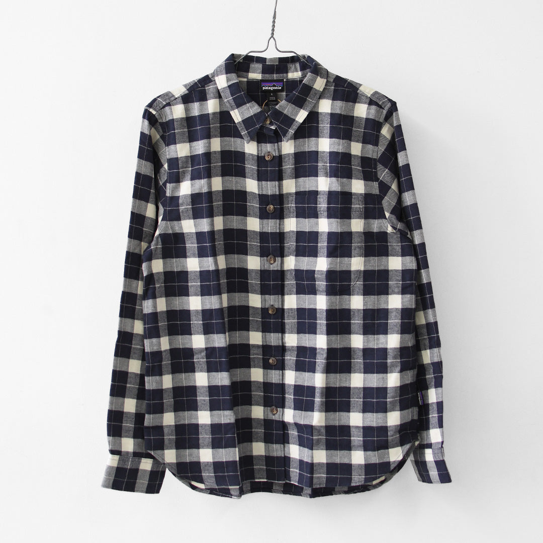 Patagonia [パタゴニア正規代理店] W's LW Fjord Flannel Shirt [42460] ウィメンズ・ライトウェイト・フィヨルド・フランネル・シャツ・LADY'S [2026AW]