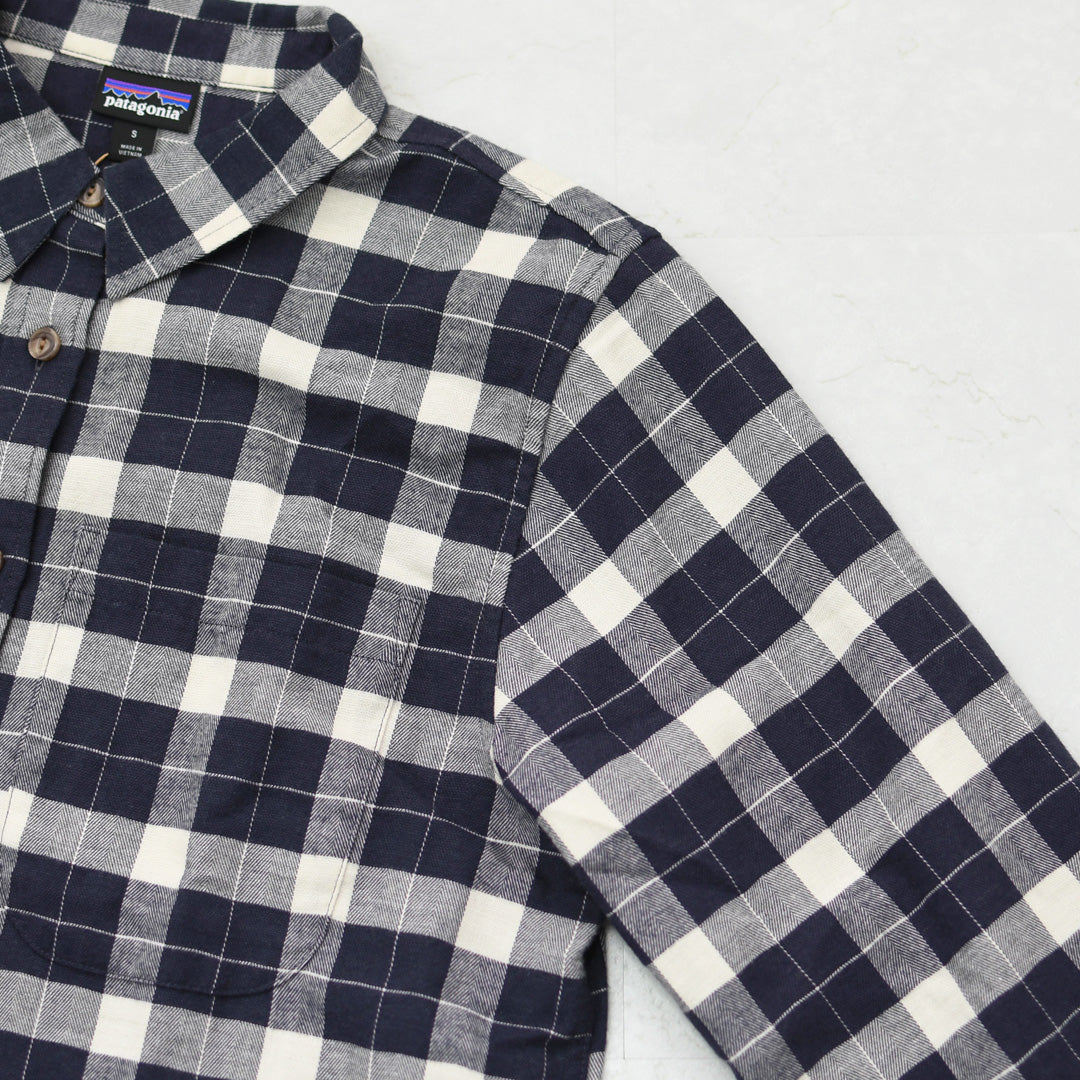 Patagonia [パタゴニア正規代理店] W's LW Fjord Flannel Shirt [42460] ウィメンズ・ライトウェイト・フィヨルド・フランネル・シャツ・LADY'S [2026AW]