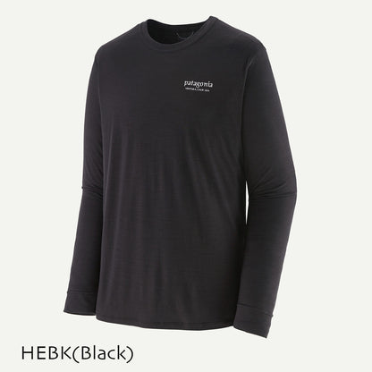 Patagonia [パタゴニア正規代理店] M's L/S Cap Cool Merino Blend Graphic Shirt [44585] メンズ・ロングスリーブ・キャプリーン・クール・メリノ・グラフィック・シャツ・MEN'S [2026SS]