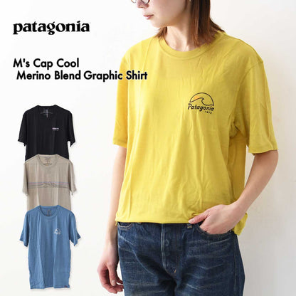 Patagonia [パタゴニア正規代理店] M's Cap Cool Merino Blend Graphic Shirt  [44590] メンズ・キャプリーン・クール・メリノ・グラフィック・シャツ・MEN'S [2025SS]