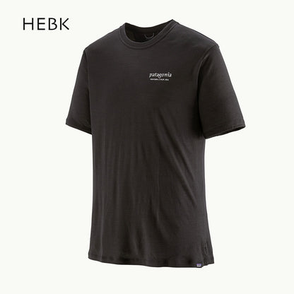 Patagonia [パタゴニア正規代理店] M's Cap Cool Merino Blend Graphic Shirt  [44590] メンズ・キャプリーン・クール・メリノ・グラフィック・シャツ・半袖Tシャツ・MEN'S [2026SS]