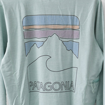 Patagonia [パタゴニア正規代理店] W's L/S Cap Cool Sun Shirt - Peak Visions [44935] ウィメンズ・ロングスリーブ・キャプリーン・クール・サン・シャツ（ピーク・ビジョンズ）LADY'S [2026SS]