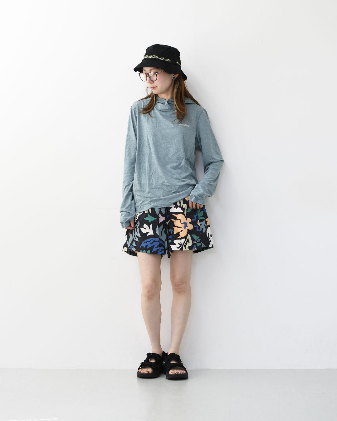 Patagonia [パタゴニア正規代理店] W's Cap Cool Sun Hoody - Peak Visions [44940] ウィメンズ・キャプリーン・クール・サン・フーディ（ピーク・ビジョンズ）・LADY'S [2026SS]