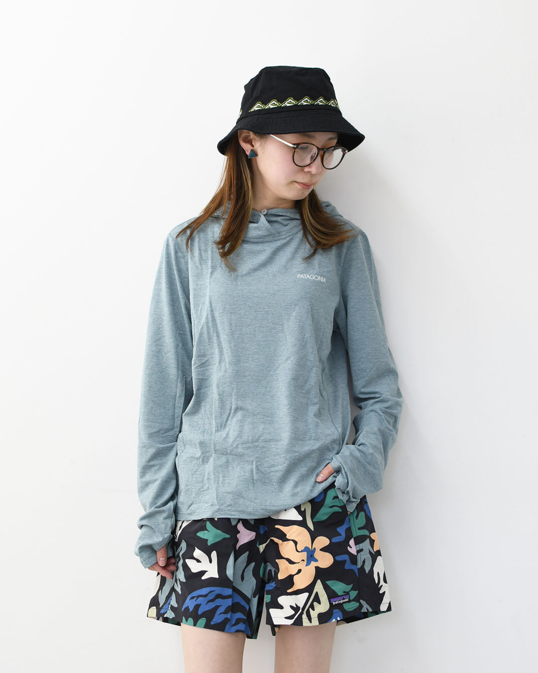Patagonia [パタゴニア正規代理店] W's Cap Cool Sun Hoody - Peak Visions [44940] ウィメンズ・キャプリーン・クール・サン・フーディ（ピーク・ビジョンズ）・LADY'S [2026SS]