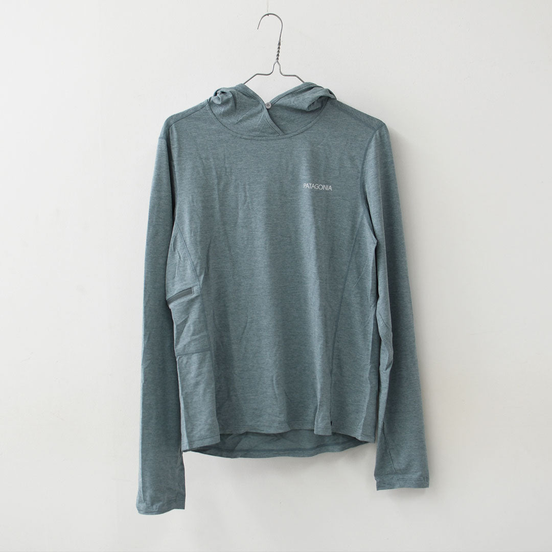 Patagonia [パタゴニア正規代理店] W's Cap Cool Sun Hoody - Peak Visions [44940] ウィメンズ・キャプリーン・クール・サン・フーディ（ピーク・ビジョンズ）・LADY'S [2026SS]