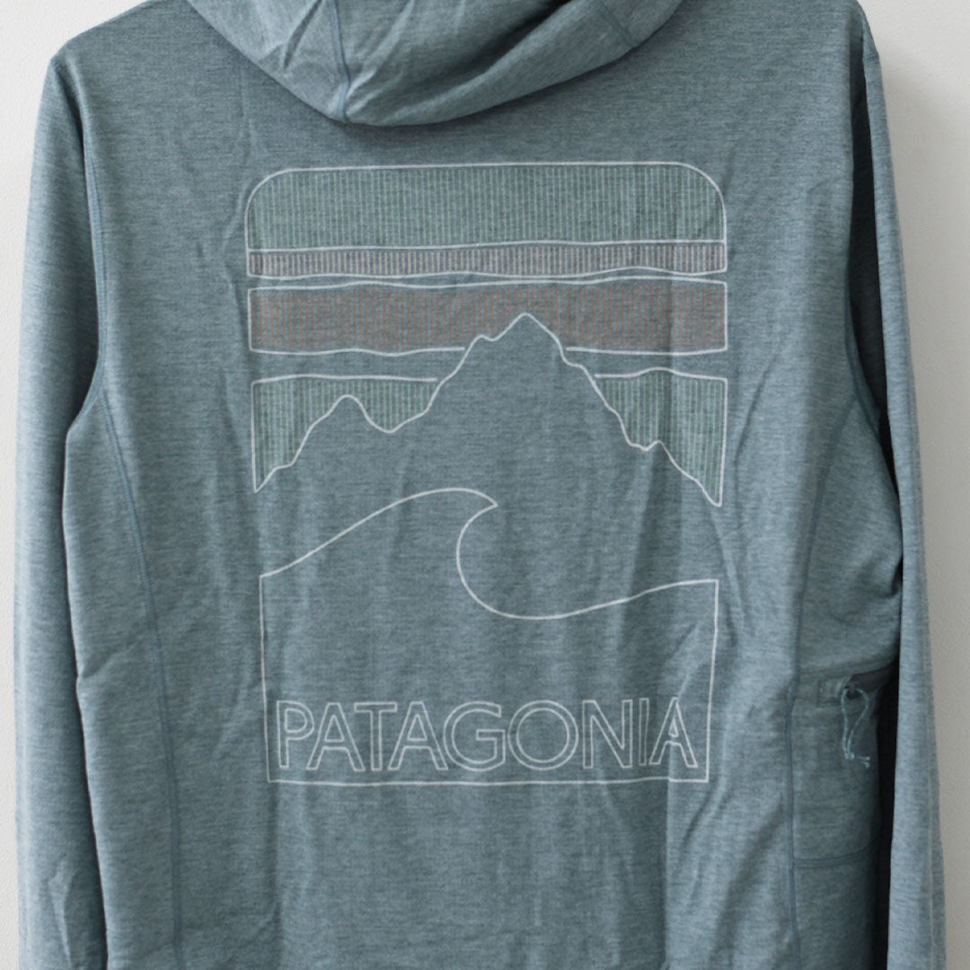 Patagonia [パタゴニア正規代理店] W's Cap Cool Sun Hoody - Peak Visions [44940] ウィメンズ・キャプリーン・クール・サン・フーディ（ピーク・ビジョンズ）・LADY'S [2026SS]