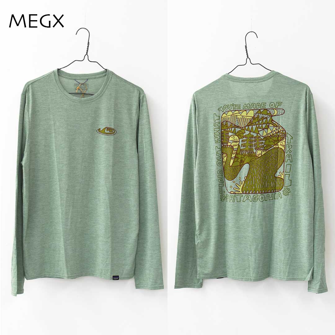 Patagonia [パタゴニア正規代理店] M's L/S Cap Cool Daily Graphic Shirt - Lands [45160] メンズ ロングスリーブ キャプリーン クール デイリー グラフィック シャツ（ランズ）・MEN'S [2025AW]