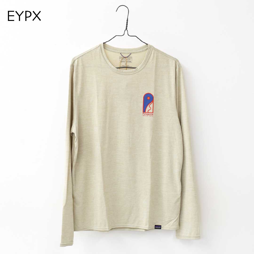 Patagonia [パタゴニア正規代理店] M's L/S Cap Cool Daily Graphic Shirt - Lands [45160] メンズ ロングスリーブ キャプリーン クール デイリー グラフィック シャツ（ランズ）・MEN'S [2025AW]