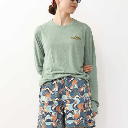 Patagonia [パタゴニア正規代理店] M's L/S Cap Cool Daily Graphic Shirt - Lands [45160] メンズ ロングスリーブ キャプリーン クール デイリー グラフィック シャツ（ランズ）・MEN'S [2025AW]