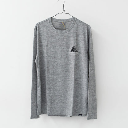 Patagonia [パタゴニア正規代理店] M's L/S Cap Cool Daily Graphic Shirt - Lands [45160] メンズ ロングスリーブ キャプリーン クール デイリー グラフィック シャツ（ランズ）・MEN'S [2025AW]