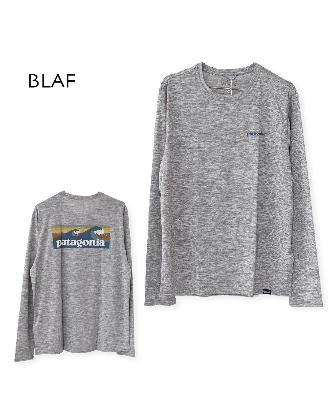 Patagonia [パタゴニア正規代理店] Ms L/S Cap Cool Daily Graphic Shirt - Waters [45170] メンズロングスリーブキャプリーンクールデイリーグラフィックシャツ（ウォーターズ）長袖Tシャツ・MEN'S / LADY'S [2025AW]