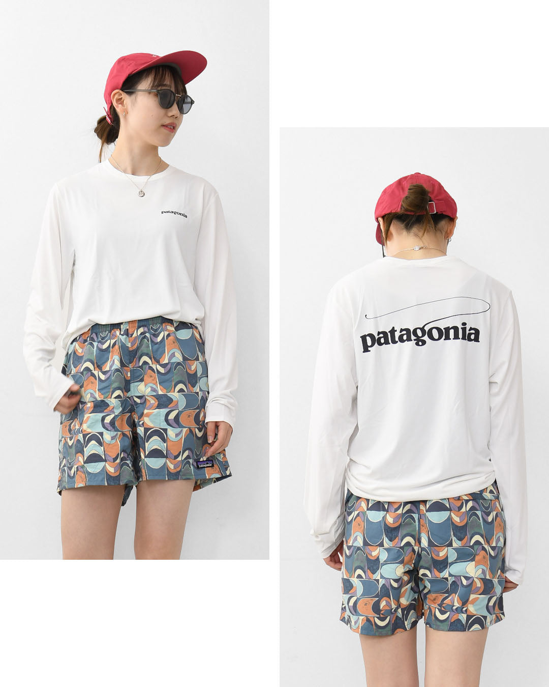 Patagonia [パタゴニア正規代理店] Ms L/S Cap Cool Daily Graphic Shirt - Waters [45170] メンズロングスリーブキャプリーンクールデイリーグラフィックシャツ（ウォーターズ）長袖Tシャツ・MEN'S / LADY'S [2025AW]
