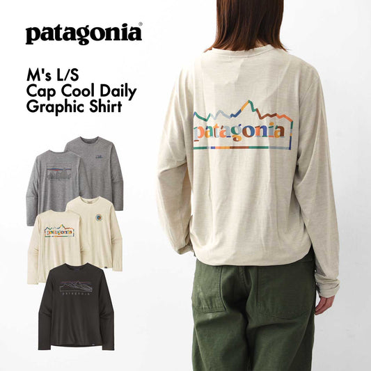Patagonia [パタゴニア正規代理店] M's L/S Cap Cool Daily Graphic Shirt [45190] メンズ ロングスリーブ キャプリーン クール デイリー グラフィック シャツ [2025AW]
