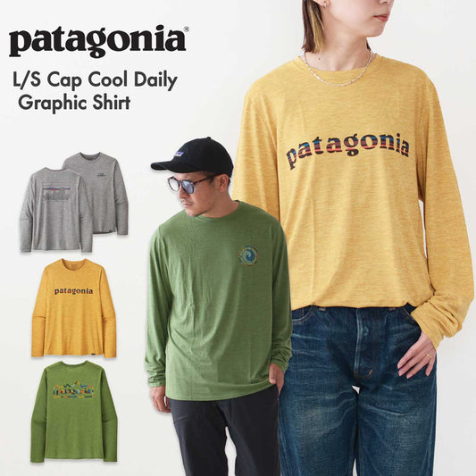 Patagonia [パタゴニア正規代理店] M's L/S Cap Cool Daily Graphic Shirt [45190] メンズ ロングスリーブ キャプリーン クール デイリー グラフィック シャツ [2024AW]