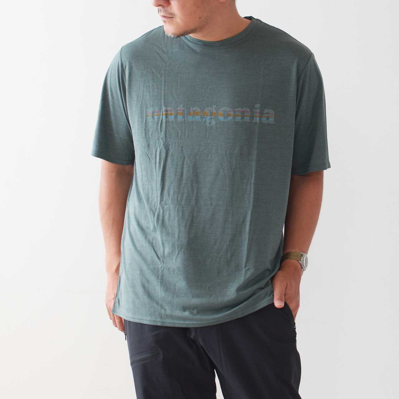 Patagonia [パタゴニア正規代理店] M's Cap Cool Daily Graphic Shirt [45235] メンズ キャプリーン クール デイリー グラフィック シャツ [2024AW]