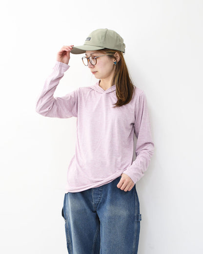 Patagonia [パタゴニア正規代理店] W's Cap Cool Daily Hoody [45316] ウィメンズ・キャプリーン・クール・デイリー・フーディ・長袖Tシャツ・LADY'S [2026SS]