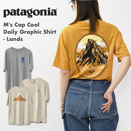 Patagonia  [パタゴニア正規代理店] M's Cap Cool Daily Graphic Shirt - Lands [45385] メンズ・キャプリーン・クール・デイリー・グラフィック・シャツ [2025AW]