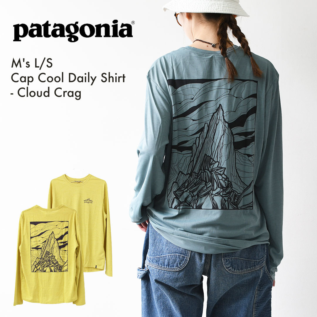 Patagonia [パタゴニア正規代理店] M's L/S Cap Cool Daily Shirt - Cloud Crag [45453] メンズ・ロングスリーブ・キャプリーン・クール・デイリー・シャツ（クラウド・クラッグ）・MEN'S [2026SS]