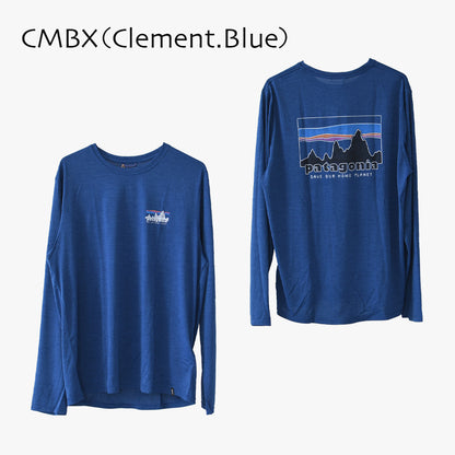Patagonia [パタゴニア正規代理店] M's L/S Cap Cool Daily Shirt - 73 Skyline [45454] メンズ・ロングスリーブ・キャプリーン・クール・デイリー・シャツ（'73 スカイライン）・MEN'S [2026SS]