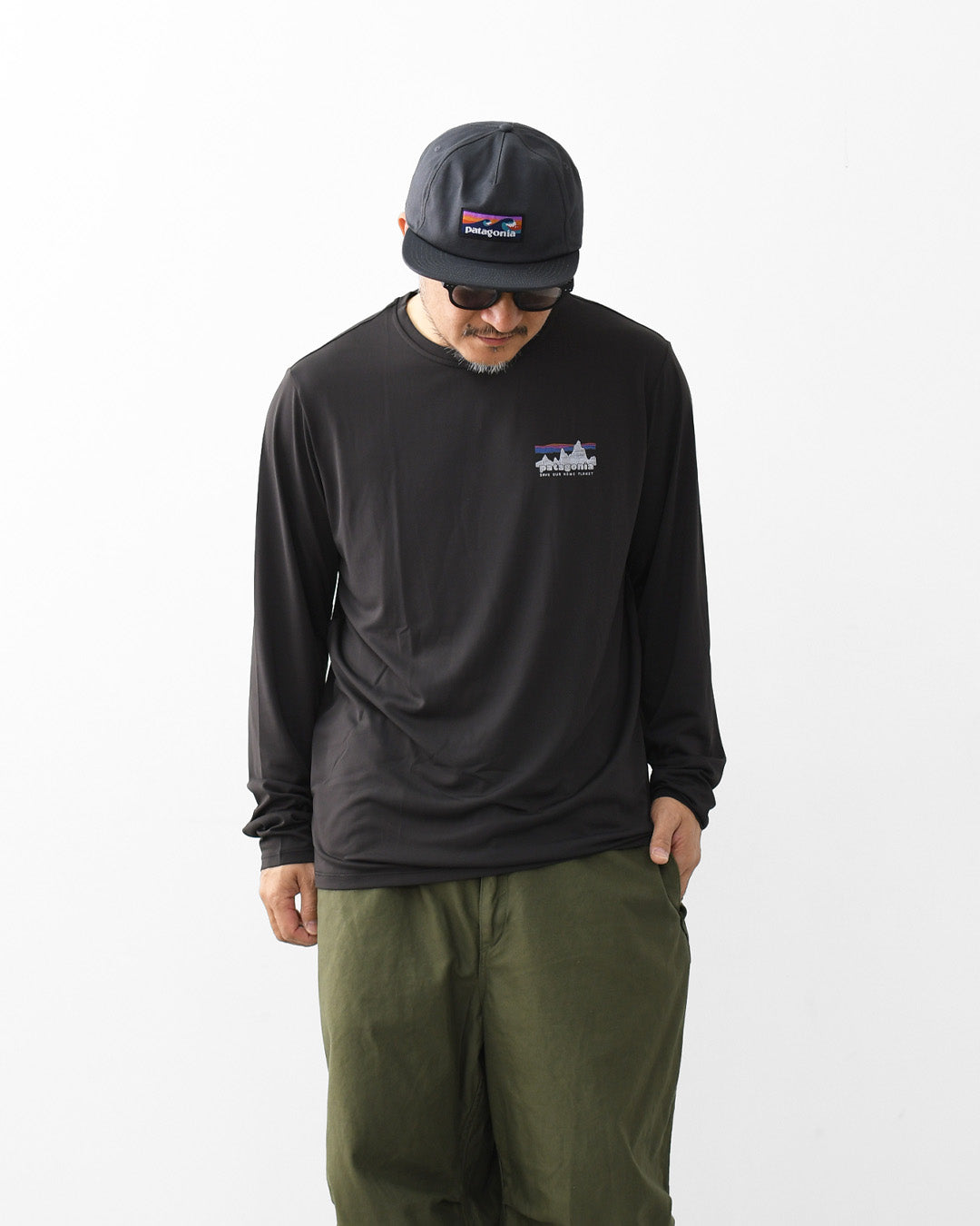 Patagonia [パタゴニア正規代理店] M's L/S Cap Cool Daily Shirt - 73 Skyline [45454] メンズ・ロングスリーブ・キャプリーン・クール・デイリー・シャツ（'73 スカイライン）・MEN'S [2026SS]