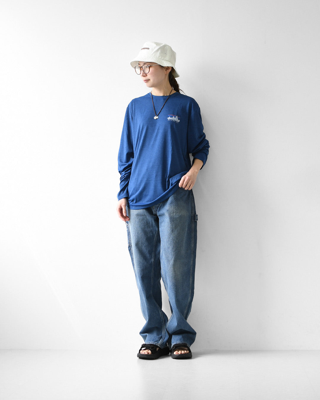 Patagonia [パタゴニア正規代理店] M's L/S Cap Cool Daily Shirt - 73 Skyline [45454] メンズ・ロングスリーブ・キャプリーン・クール・デイリー・シャツ（'73 スカイライン）・MEN'S [2026SS]