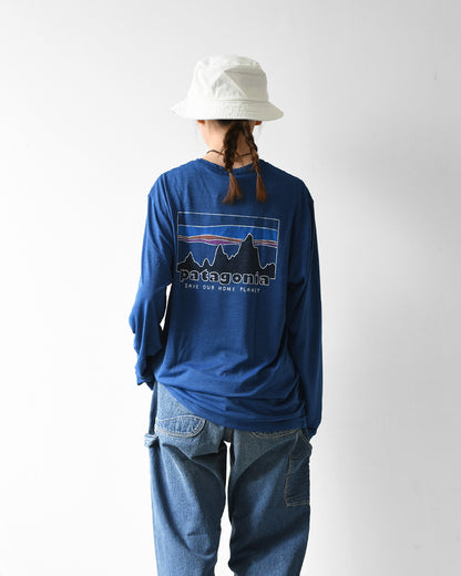 Patagonia [パタゴニア正規代理店] M's L/S Cap Cool Daily Shirt - 73 Skyline [45454] メンズ・ロングスリーブ・キャプリーン・クール・デイリー・シャツ（'73 スカイライン）・MEN'S [2026SS]