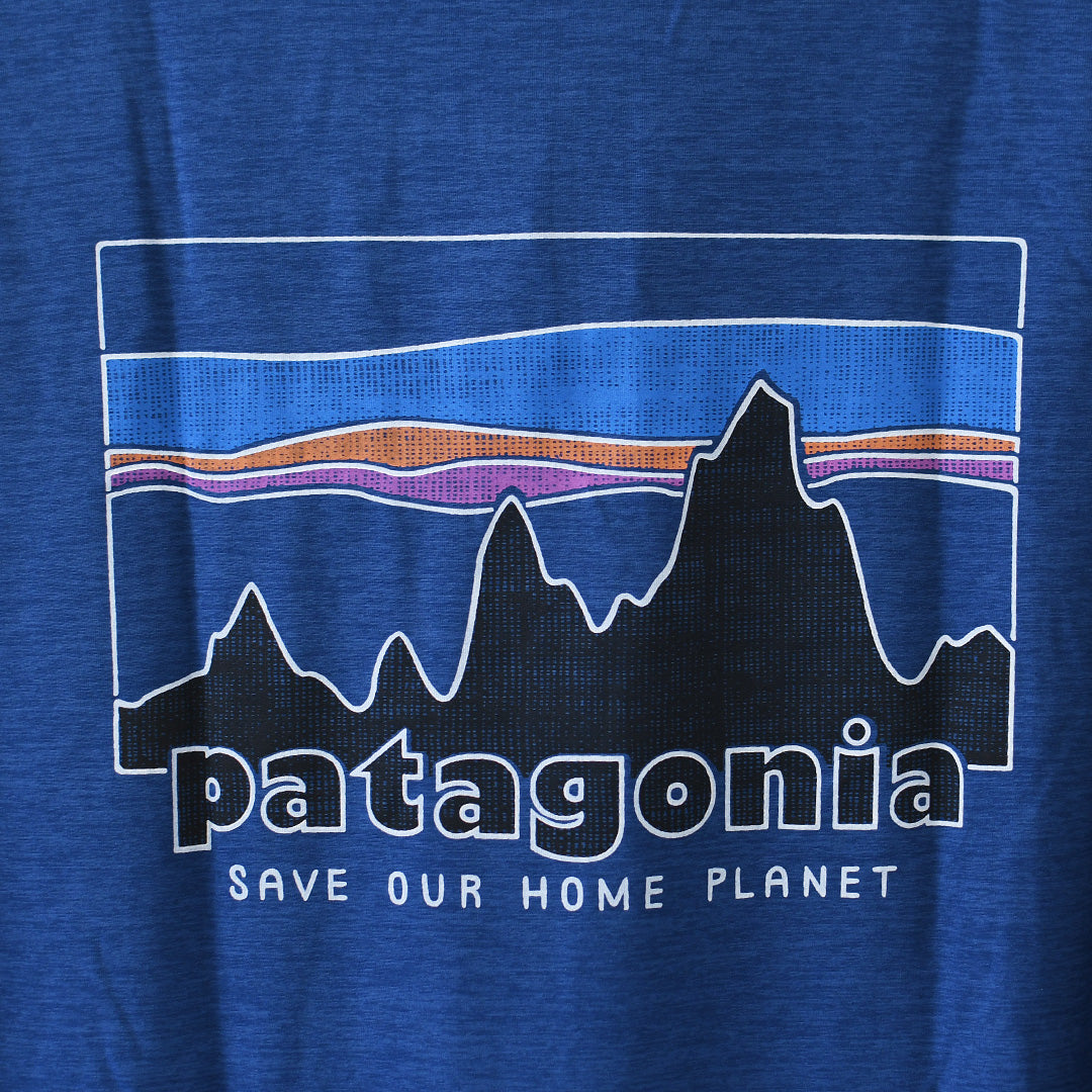 Patagonia [パタゴニア正規代理店] M's L/S Cap Cool Daily Shirt - 73 Skyline [45454] メンズ・ロングスリーブ・キャプリーン・クール・デイリー・シャツ（'73 スカイライン）・MEN'S [2026SS]