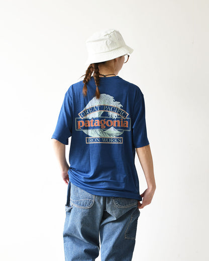 Patagonia [パタゴニア正規代理店] M's Cap Cool Daily Shirt - Great Waves [45456] メンズ・キャプリーン・クール・デイリー・シャツ（グレート・ウェーブス）・MEN'S [2026SS]