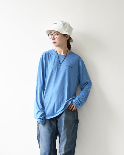Patagonia [パタゴニア正規代理店] M's L/S Cap Cool Daily Shirt - Boardshort Logo [45457] メンズ・ロングスリーブ・キャプリーン・クール・デイリー・シャツ（ボードショーツ・ロゴ）・MEN'S [2026SS]
