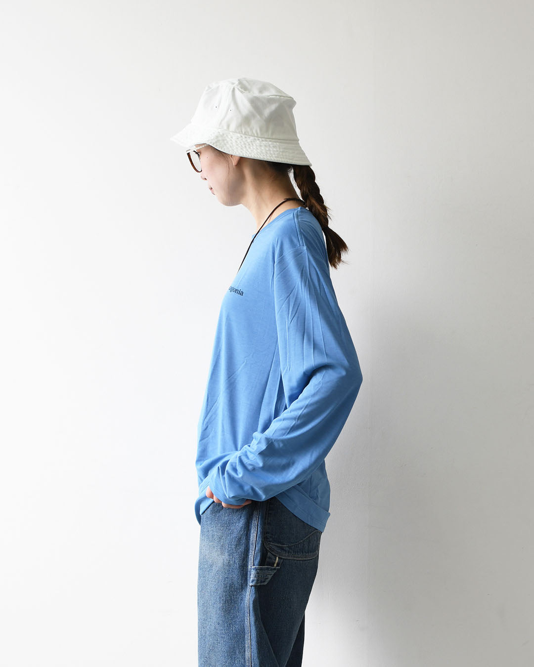 Patagonia [パタゴニア正規代理店] M's L/S Cap Cool Daily Shirt - Boardshort Logo [45457] メンズ・ロングスリーブ・キャプリーン・クール・デイリー・シャツ（ボードショーツ・ロゴ）・MEN'S [2026SS]