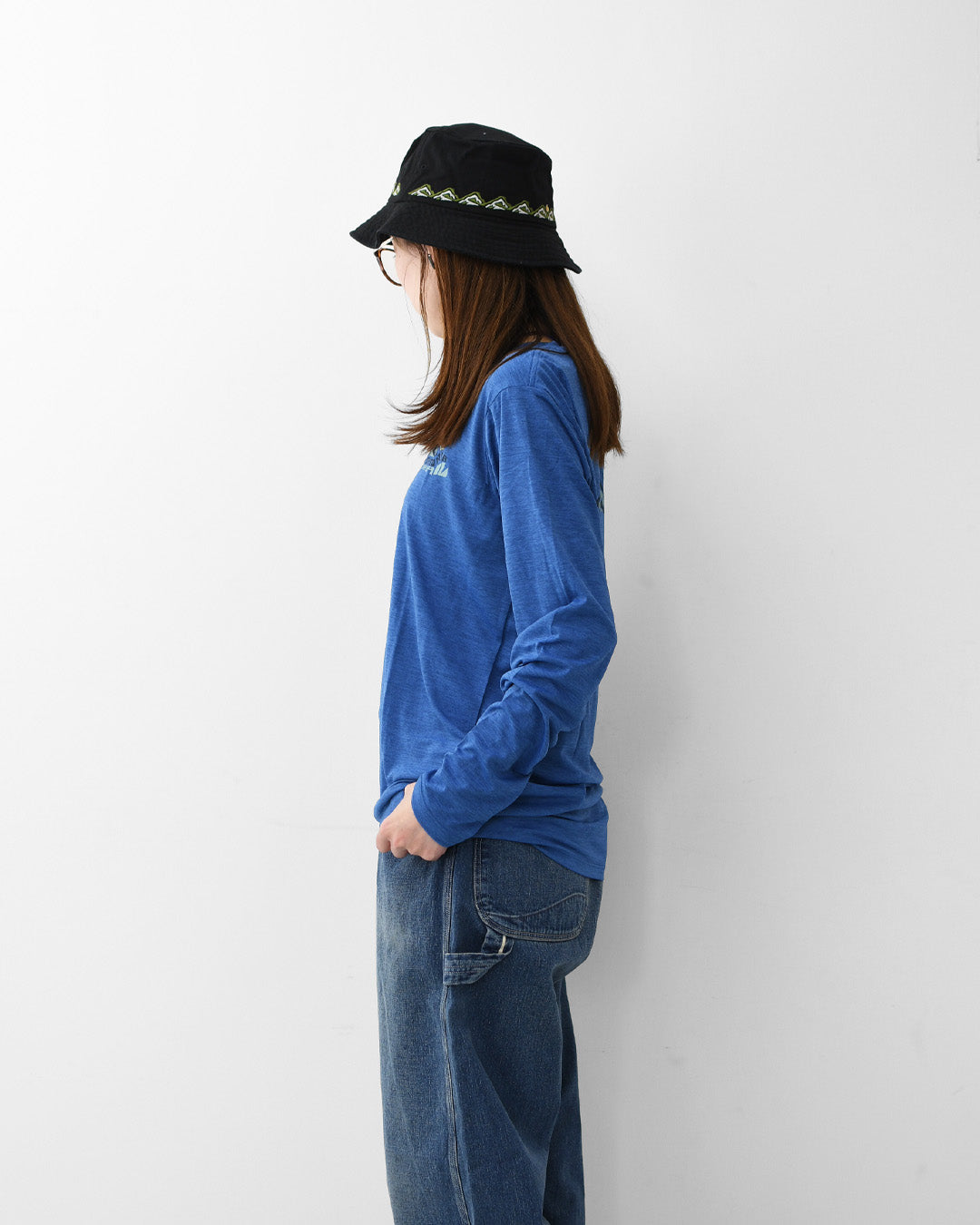 Patagonia [パタゴニア正規代理店] W's L/S Cap Cool Daily Shirt - Trailcheck [45458] ウィメンズ・ロングスリーブ・キャプリーン・クール・デイリー・シャツ（トレイルチェック）・LADY'S [2026SS]