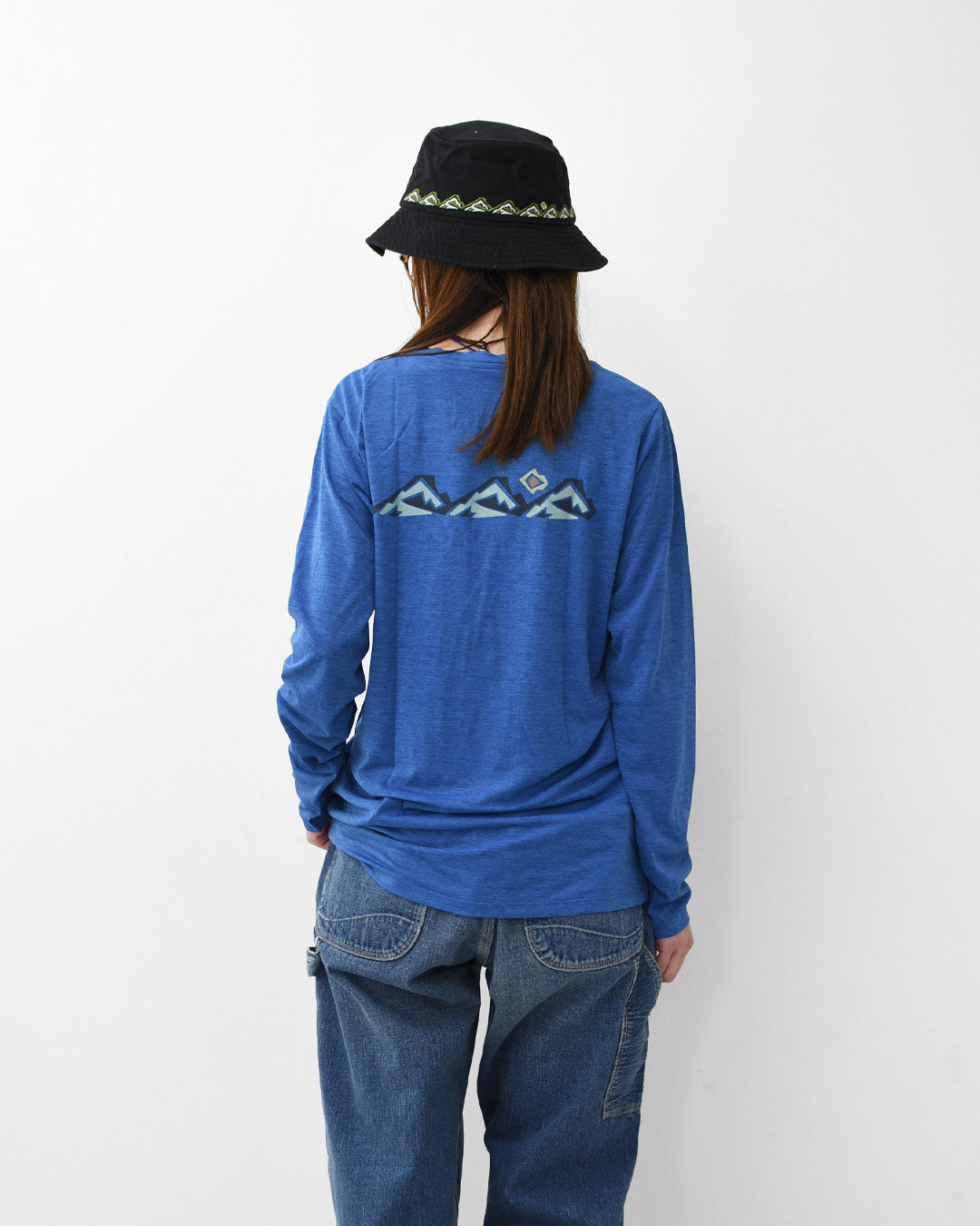 Patagonia [パタゴニア正規代理店] W's L/S Cap Cool Daily Shirt - Trailcheck [45458] ウィメンズ・ロングスリーブ・キャプリーン・クール・デイリー・シャツ（トレイルチェック）・LADY'S [2026SS]