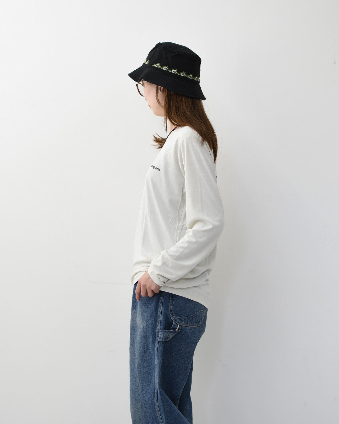 Patagonia [パタゴニア正規代理店] W's L/S Cap Cool Daily Shirt - Fitz Roy Trout [45459] ウィメンズ・ロングスリーブ・キャプリーン・クール・デイリー・シャツ（フィッツロイ・トラウト）・長袖Tシャツ・LADY'S [2026SS]