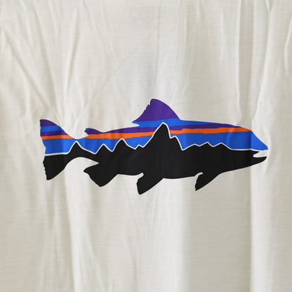 Patagonia [パタゴニア正規代理店] W's L/S Cap Cool Daily Shirt - Fitz Roy Trout [45459] ウィメンズ・ロングスリーブ・キャプリーン・クール・デイリー・シャツ（フィッツロイ・トラウト）・長袖Tシャツ・LADY'S [2026SS]