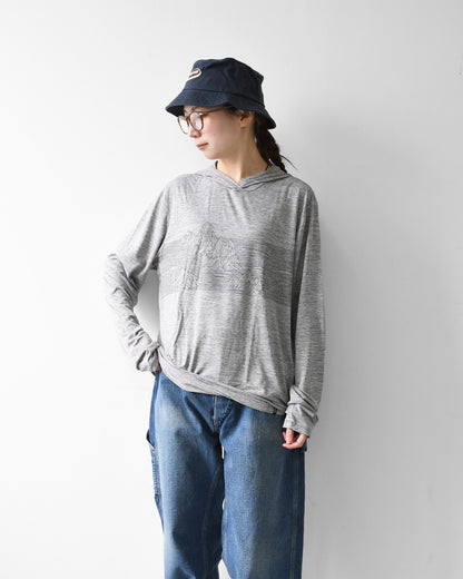 Patagonia [パタゴニア正規代理店] M's Cap Cool Daily Hoody - Strataspire Stripe [45468] メンズ・キャプリーン・クール・デイリー・フーディ（ストラタスパイア・ストライプ）・MEN'S [2026SS]