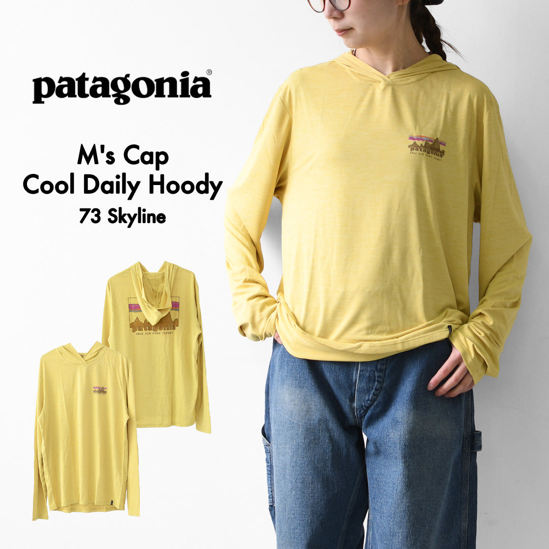 Patagonia [パタゴニア正規代理店] M's Cap Cool Daily Hoody - 73 Skyline [45469] メンズ・キャプリーン・クール・デイリー・フーディ（'73 スカイライン）・MEN'S [2026SS]