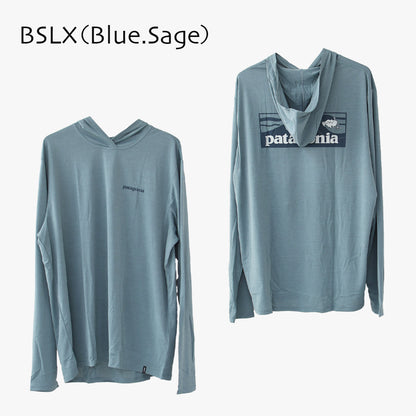 Patagonia [パタゴニア正規代理店] M's Cap Cool Daily Hoody - Boardshort Logo [45470] メンズ・キャプリーン・クール・デイリー・フーディ（ボードショーツ・ロゴ）・MEN'S [2026SS]