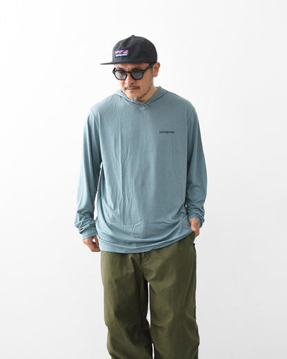 Patagonia [パタゴニア正規代理店] M's Cap Cool Daily Hoody - Boardshort Logo [45470] メンズ・キャプリーン・クール・デイリー・フーディ（ボードショーツ・ロゴ）・MEN'S [2026SS]