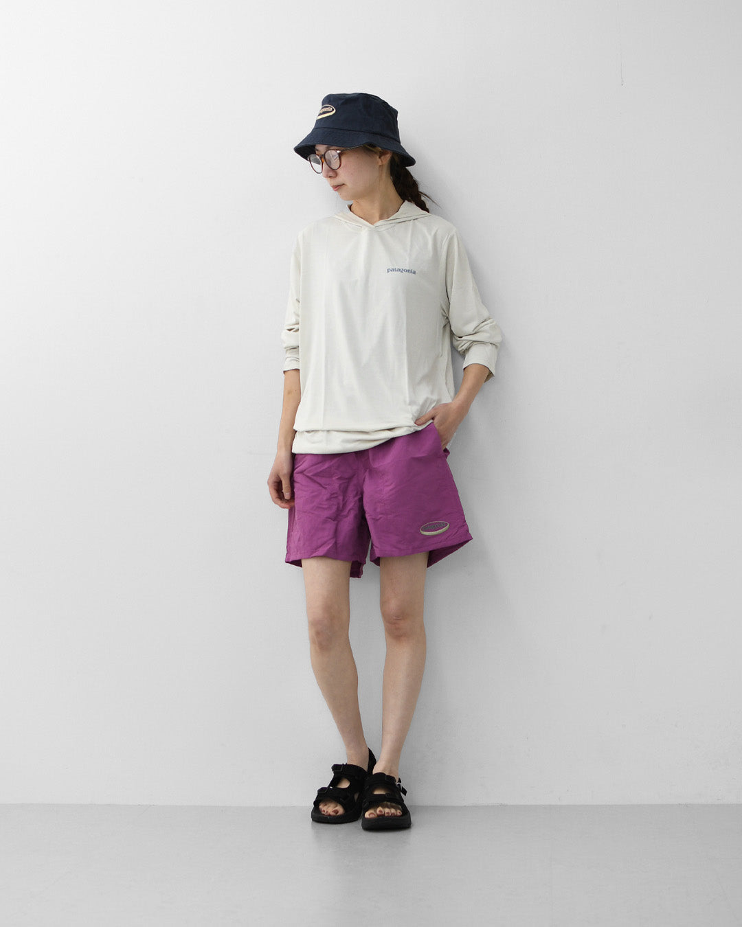 Patagonia [パタゴニア正規代理店] M's Cap Cool Daily Hoody - Boardshort Logo [45470] メンズ・キャプリーン・クール・デイリー・フーディ（ボードショーツ・ロゴ）・MEN'S [2026SS]