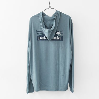 Patagonia [パタゴニア正規代理店] M's Cap Cool Daily Hoody - Boardshort Logo [45470] メンズ・キャプリーン・クール・デイリー・フーディ（ボードショーツ・ロゴ）・MEN'S [2026SS]