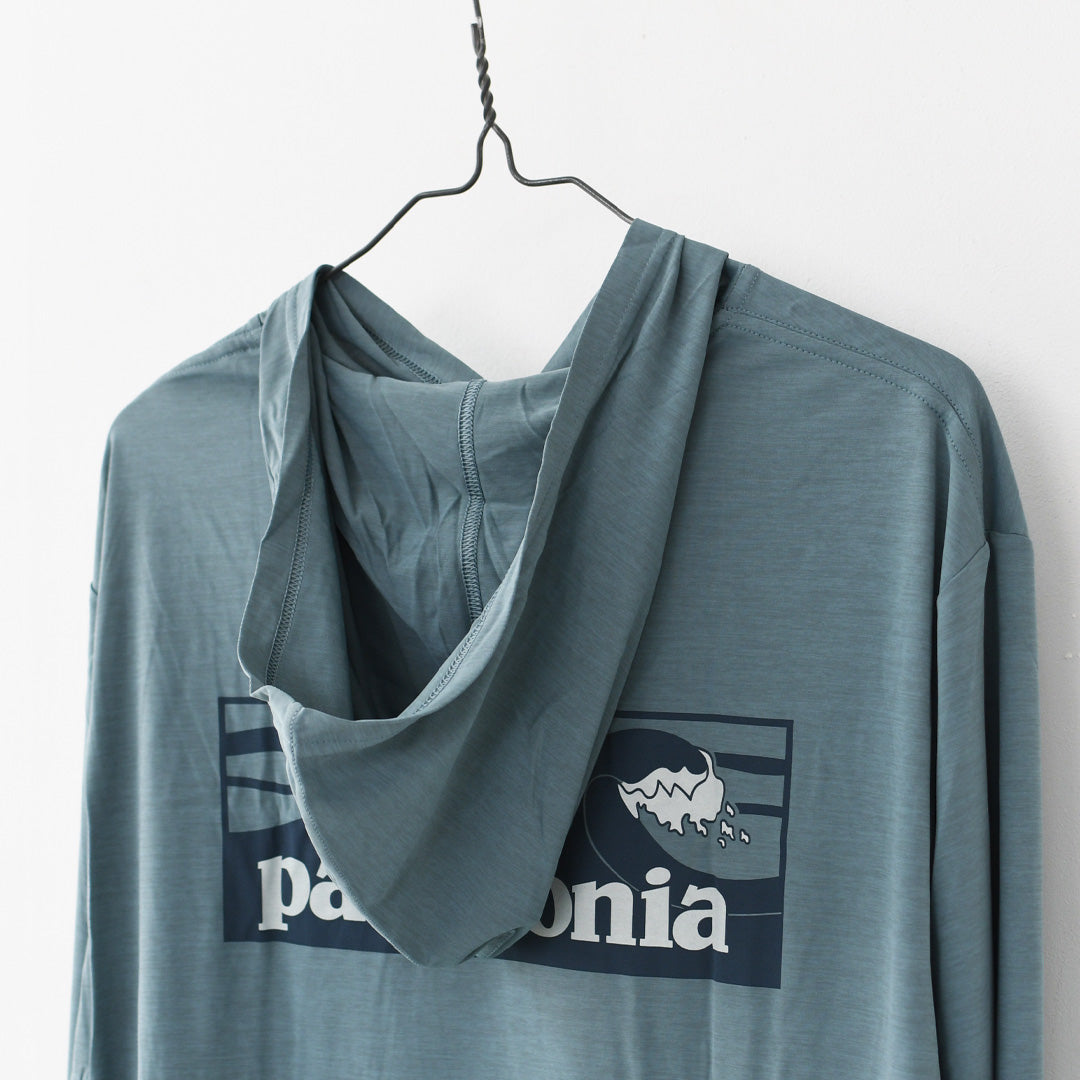 Patagonia [パタゴニア正規代理店] M's Cap Cool Daily Hoody - Boardshort Logo [45470] メンズ・キャプリーン・クール・デイリー・フーディ（ボードショーツ・ロゴ）・MEN'S [2026SS]