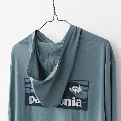 Patagonia [パタゴニア正規代理店] M's Cap Cool Daily Hoody - Boardshort Logo [45470] メンズ・キャプリーン・クール・デイリー・フーディ（ボードショーツ・ロゴ）・MEN'S [2026SS]